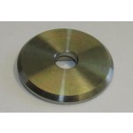 Edelstahl-Ronde Ø 45 x 4 mm, ML Ø 10,5 mm